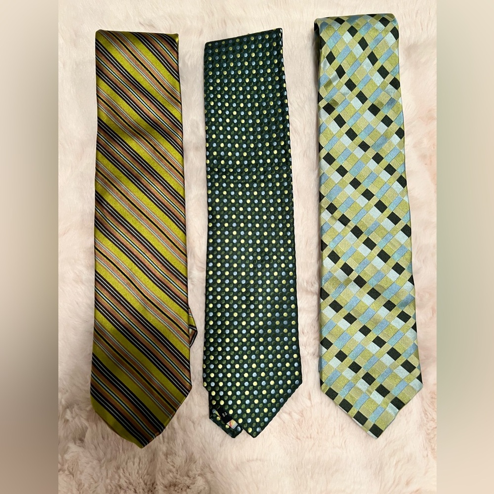 Ted Baker ties (3) bundle like new